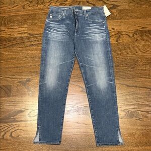 AG Adriano Goldschmied Blue Skinny Jeans